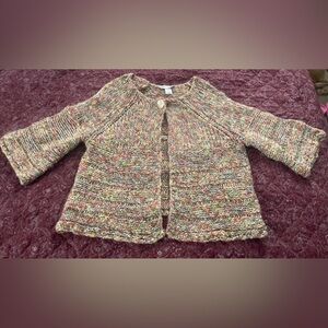 Chic Multicolor Women's Cardigan